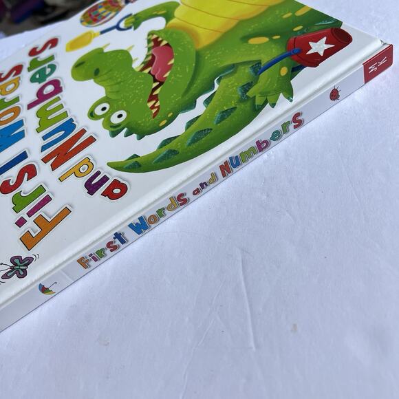 First Words and Numbers by Sarah Parkin Miles Kelly Hardcover Book - Picture 9 of 9